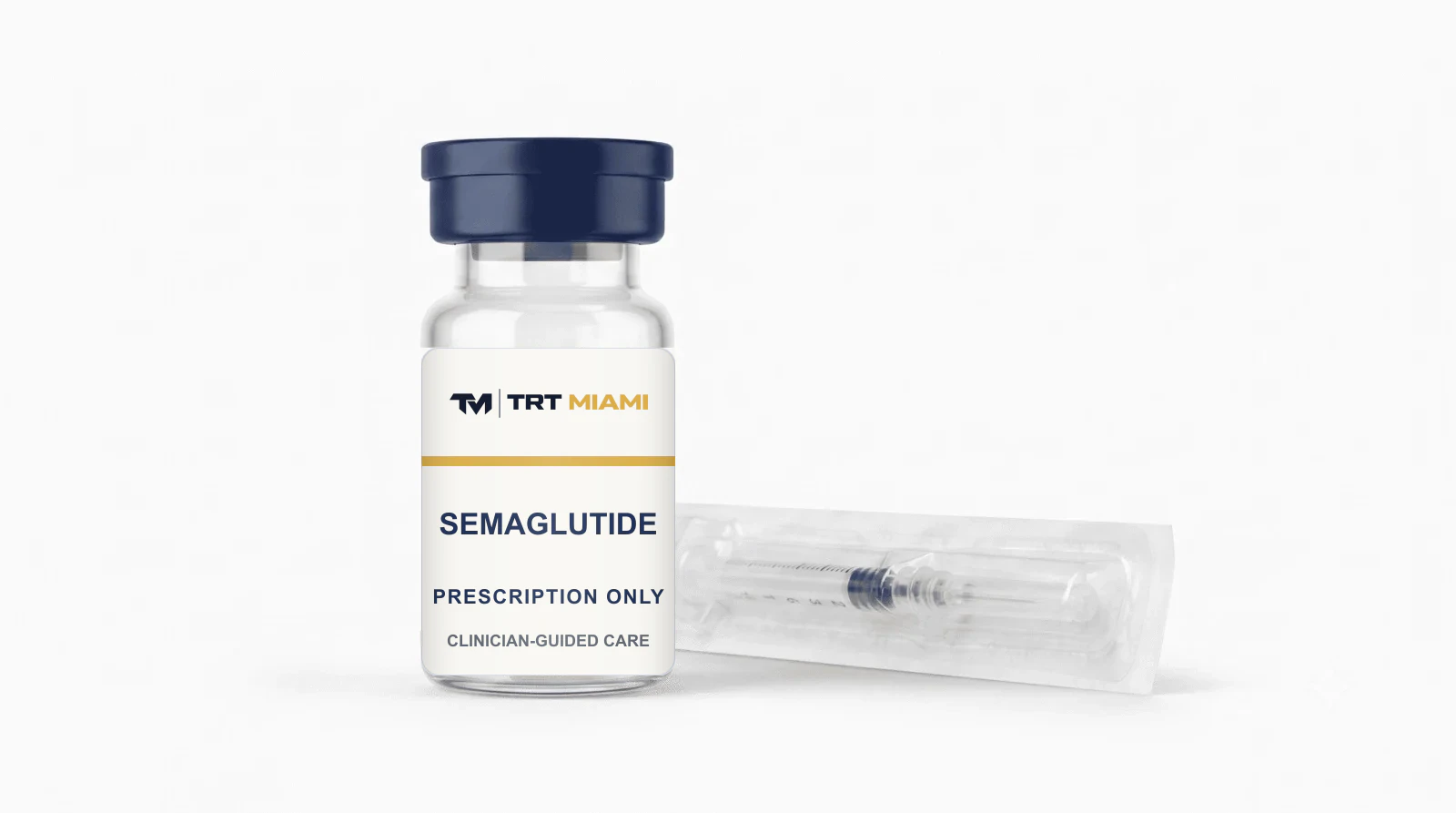 TRT Miami Semaglutide prescription vial for clinician-guided weight management